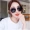 Phiên bản Hàn Quốc của kính đỏ mắt kính hình bát giác đa giác không đều, kính râm nữ 2018 mới kính râm mặt tròn màu hồng tác dụng của kính râm