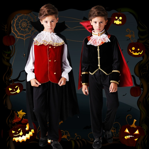 Детская одежда для мальчиков, плащ для раннего возраста, комплект, xэллоуин, косплей