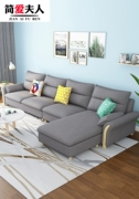 Phong cách hiện đại căn hộ sofa nhỏ phòng khách hoàn chỉnh bộ bàn ghế kết hợp bàn cà phê