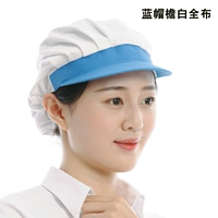 Синяя шляпа полная ткань