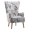 Nordic Armchair ban hổ phòng ngủ quán cà phê ghế vải giản dị sofa lại cao Mỹ - Ghế sô pha