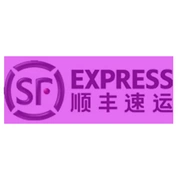 Dressage túi xách màu tím gói SF Feng Shunfeng