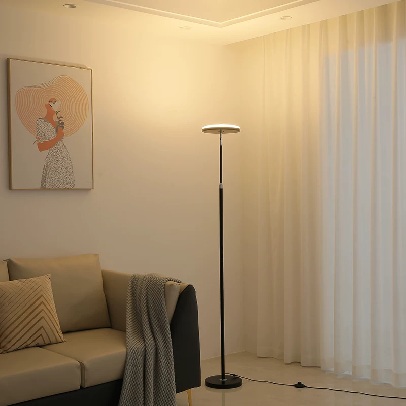 LED напольная лампа для гостиной, суперяркая креативная подсветка для чтения в постели, атмосфера подсветки, умная лампа, защита глаз