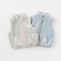 Демисезонная детская бархатная рубашка для мальчиков с молнией, жилет, куртка, детская одежда