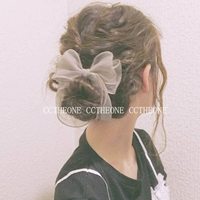 Японский милый аксессуар для волос, летняя заколка для волос с бантиком, резинка для волос, популярно в интернете