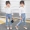 Quần jean nữ mùa hè mỏng phần trẻ em quần mùa hè giản dị quần chín điểm quần nước ngoài bé gái quần đáy chuông - Quần jean
