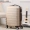Lên máy bay hành lý kéo hộp vận chuyển học sinh du lịch xe đẩy trường hợp hành lý phổ bánh xe nam và nữ 20 inch 24 inch 28 vali màu hồng