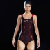 Li Ning áo tắm chuyên nghiệp áo tắm đua một mảnh có đệm ngực ngực nhỏ tập hợp thi đấu chính hãng mới nhanh khô 256 	bikini 2 mảnh màu đỏ	 Bộ đồ bơi hai mảnh