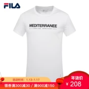 FILA Fila Men 2018 Mùa hè mới Thời trang mới Thể thao Áo thun ngắn hàng đầu | F11M828112F