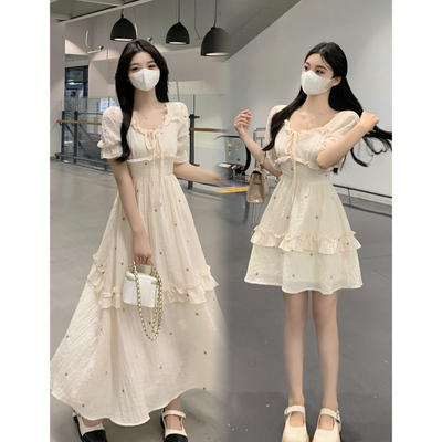 taobao agent Brace, summer dress for princess, long skirt, plus size, fitted