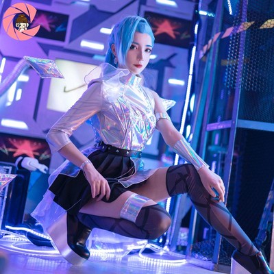 taobao agent Fin -free COS COS clothing LOL League of Legends Cosplay clothing KDA Salinni playing song service girl