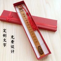 Creative DIY Bamboo закладка LOC -Шаррактер Адмирал логотип логотип в Кита