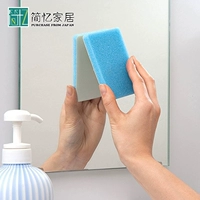 Японская импортная стеклянная чистка зеркала, губчатая чистка зеркала ванной