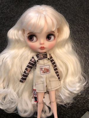 taobao agent Hobgoblin7/19 small cloth naked dolls change the baby, B girl, white scalp, change baby wig and change the baby