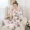 Áo ngủ nữ bằng lụa cotton dễ thương kích thước lớn đồ ngủ Sinh viên Hàn Quốc cotton nguyên chất váy ngắn tay - Đêm đầm