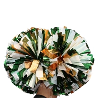 Металлический зеленый+металлический белый+пятна золота