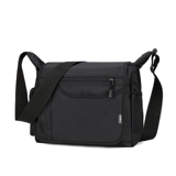 Мужская сумка на одно плечо, водоотталкивающая сумка через плечо, универсальный ноутбук, вместительный и большой рюкзак для отдыха, ткань оксфорд, бизнес-версия