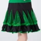 502 черная и зеленая юбка