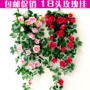 Mô phỏng hoa hồng treo tường hoa nho treo trang trí nội thất - Hoa nhân tạo / Cây / Trái cây cây oliu giả