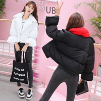 Chống mùa đông áo khoác phụ nữ ngắn Hàn Quốc phiên bản của các sinh viên hoang dã bánh mì dịch vụ fluffy loose xuống cotton coat dày áo phao dáng dài đẹp nhất