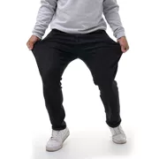 Quần jean nam có kích thước cực lớn để tăng mỡ béo Quần thun co giãn lớn eo cao quần dài thẳng - Quần jean