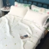 Ins xuất khẩu Hàn Quốc một mảnh quilting quilting là ba bộ phong cách Hàn Quốc dày đơn mảnh bông rửa lớn - Trải giường Trải giường