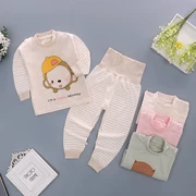 Bộ đồ lót không xương cho bé 0-1-3 tuổi Bộ quần áo nam và nữ cotton cho bé mùa thu - Quần áo lót