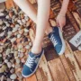 Giày vải nữ mùa hè mỏng đế dày 2018 Dadong với phiên bản Hàn Quốc dạo phố chụp đôi giày trắng xấu xí dễ thương Giày gió thời trang Hồng Kông giầy độn nữ
