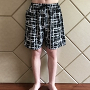 Mùa hè siêu mỏng người đàn ông của nam giới bông lụa quần 衩 bông bãi biển quần nhà quần bông nhân tạo quần short cotton quần ngủ