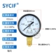 đồng hồ đo chênh áp dwyer Thượng Hải Yichuan Y-40 Y-40Z đồng hồ đo áp suất xuyên tâm đường kính trục 40mm Nhận xét ren 1/8 hoặc M10 * 1 đồng hồ đo áp suất điện tử đồng hồ đo chênh áp dwyer