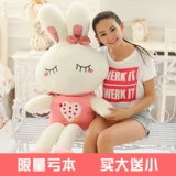 Плюшевый кролик, маленькая игрушка, розовая милая тряпичная кукла, Южная Корея