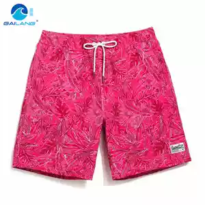 Bìa sóng nhanh chóng làm khô bãi biển không thấm nước quần nam kích thước lớn loose boxer shorts với lót loose bơi trunks kỳ nghỉ spa quần