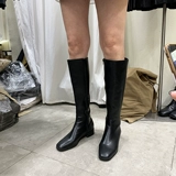 Эластичные высокие сапоги, 2020, по фигуре