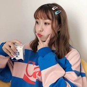 Ins net màu đỏ kẹp tóc bb clip nữ Hàn Quốc trưởng thành hoang dã thanh lịch top clip cô gái trái tim dễ thương clip