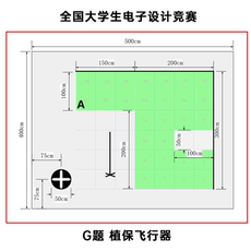 Струйный ткань 全国大学生电子设计竞赛 飞行器题目 g题植保飞行器喷绘场地竞赛