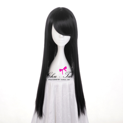 taobao agent Cosplay wig color anime 80cm straight hair European and American color long straight hair