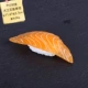 Mô hình cá hồi mô phỏng cá hồi lát sushi thức ăn hải sản món ăn đồ chơi trưng bày đạo cụ