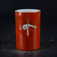Гонсинский год -Песок, красный крас -паптер, литература и домашние принадлежности, украшение Джингджэнь древнее грузовое фарфоровое фарфоровое фарфоровое фарфоровое