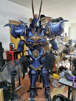 taobao agent [Reflex arc] Final Fantasy 14 FF14 Men's male cos armor full set