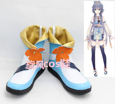 taobao agent Number B8381 Luo Tianyi Chunting Flower Yanran Cosplay Shoes COS Shoes to draw it