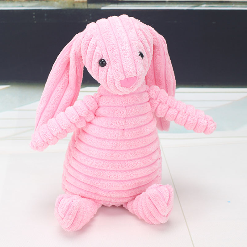 Corduroy Rabbitins Internet celebrity doll gift Doll dinosaur pig smile Big teeth girl doll lovely Sleep hug Plush toys