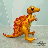 4d Orange Spinosaur