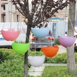 Экологически чистый пластиковый цветочный горшок имитация керамического балкона зеленый растоп