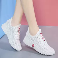 Белая универсальная дышащая спортивная обувь, нескользящая танцующая повседневная обувь для отдыха, в корейском стиле, мягкая подошва