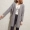 Áo len mùa xuân áo khoác nữ 2018 phụ nữ mới của Hàn Quốc phiên bản của hoang dã dài áo len áo len cardigan nữ lỏng lẻo là mỏng áo cardigan len