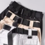 Châu âu và Hoa Kỳ các blogger ins black belt dụng cụ hoang dã giản dị điều chỉnh khóa clip nylon bện vành đai thủy triều đai định hình bụng