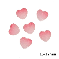 Розовые румяна, 16x, 17mm, 10 шт