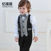 Phiên bản Hàn Quốc của bé trai phù hợp với trang phục chủ đề trang phục bé trai vest vest vest vest quý ông sinh nhật