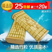Sinh viên nap mùa hè mahjong hollow thổ cẩm gối gỗ rắn dành cho người lớn tre duy nhất phòng xông hơi cổ tử cung liangliang