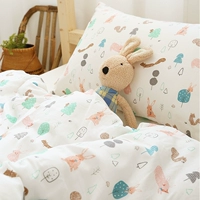 Millet hấp bun | sóc rừng | đáng yêu sợi đôi duy nhất mảnh duy nhất mảnh giường Bed Sheets doanh nghiệp gối chăn - Trang bị Covers Ga phủ giường là gì